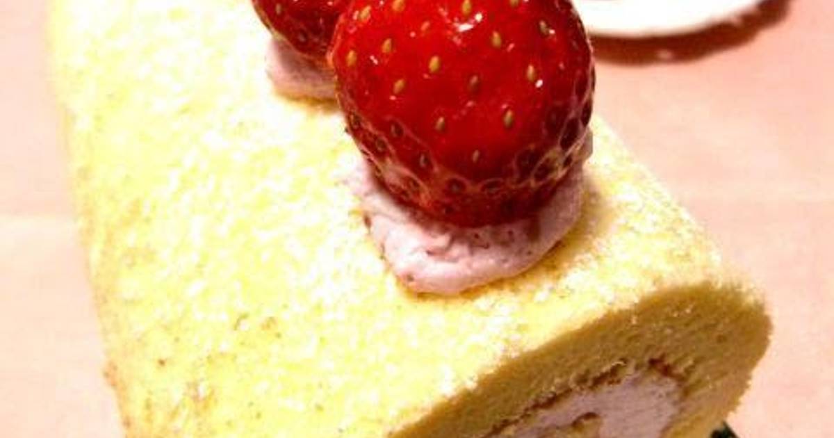 Fluffy Chiffon Swiss Roll Recipe by cookpad.japan Cookpad