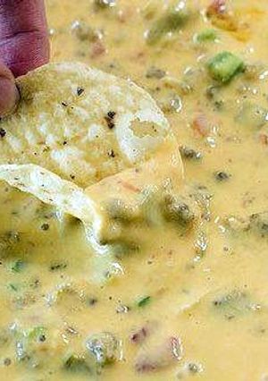 A picture of Rotel Queso.