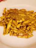 Strozzapreti con pesto Trapanese