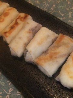 A picture of Easy Spring Rolls with Nori Tsukudani and Okara.