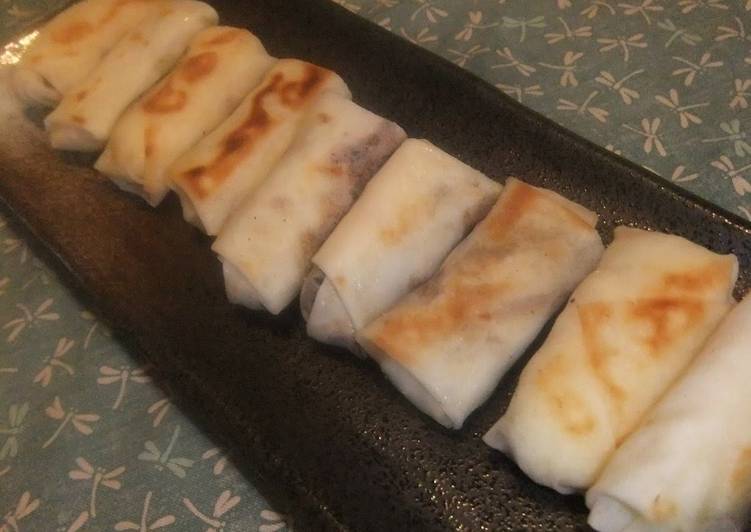 Easiest Way to Make Award-winning Easy Spring Rolls with Nori Tsukudani and Okara