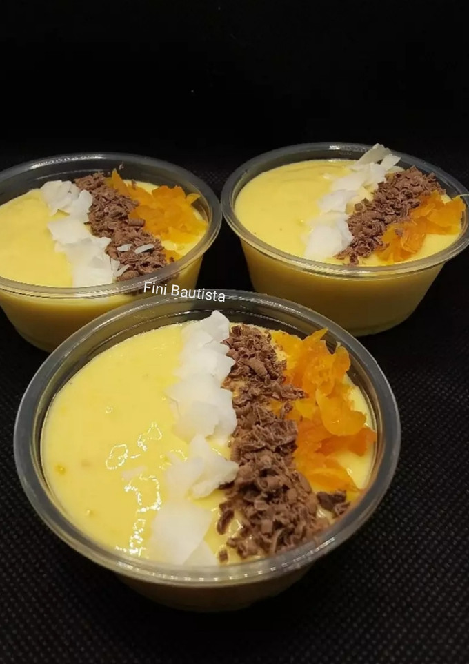 Una foto de Helado de mango en tarrinas (Smoothie)