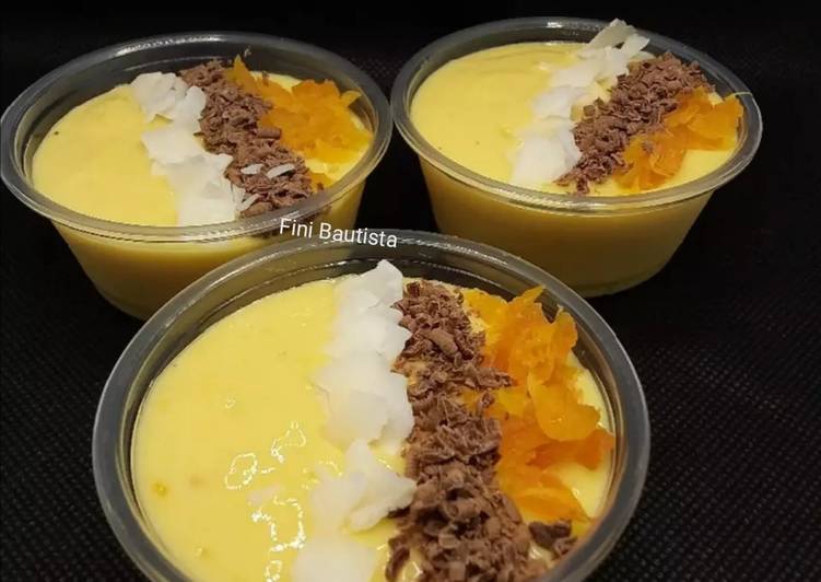 Helado de mango en tarrinas (Smoothie)
