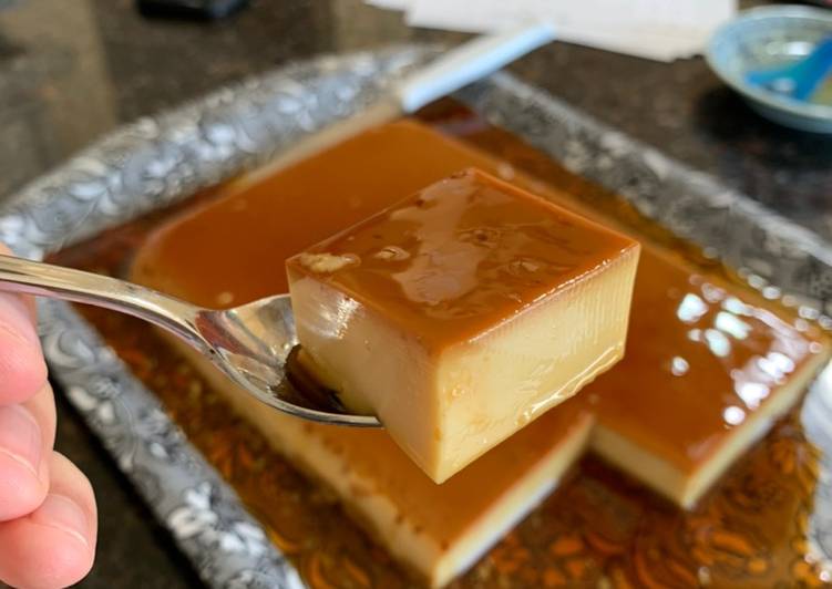 Easiest Way to Japanese Custard Pudding