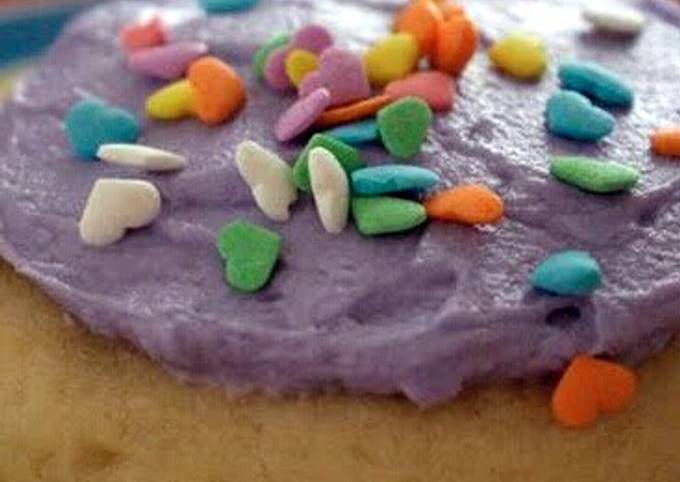 Easiest Way to Make Homemade Heidis Soft sugar cookie with Buttercream frosting