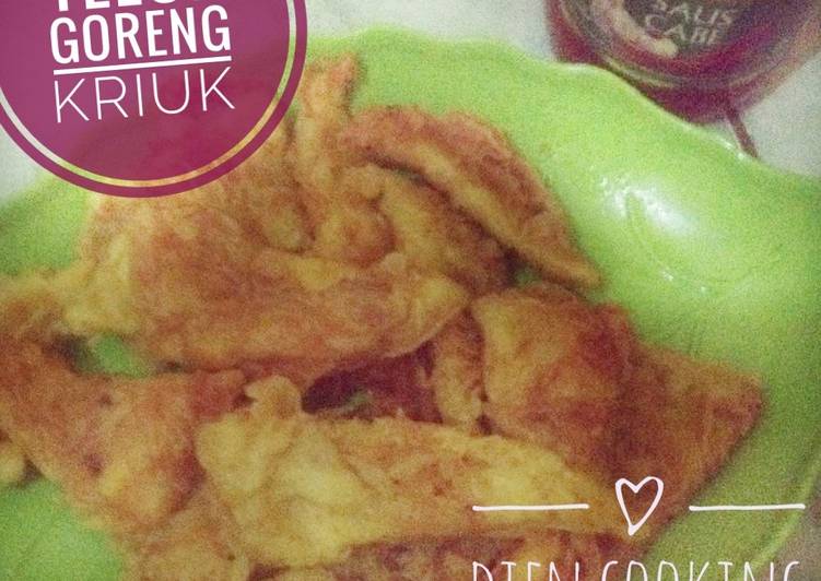 Telur goreng crispy