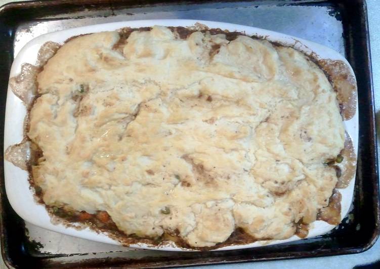 Step-by-Step Guide to Prepare Ultimate Biscuit topped Shepards Pie