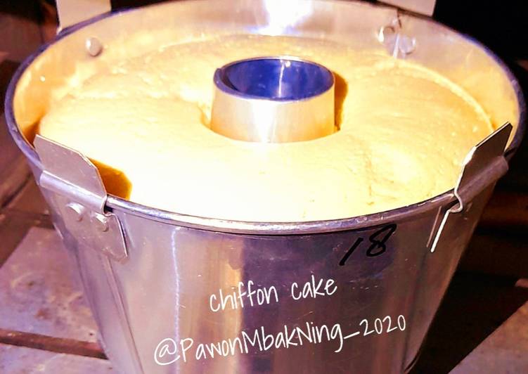 Resep Chiffon cake yang nikmat dan Mudah Dibuat