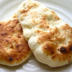A picture of Easy & Authentic Naan Bread.