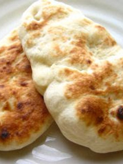 A picture of Easy & Authentic Naan Bread.