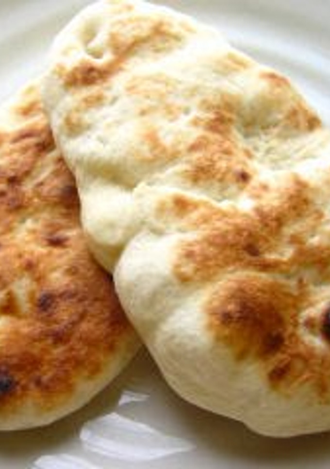 A picture of Easy & Authentic Naan Bread.