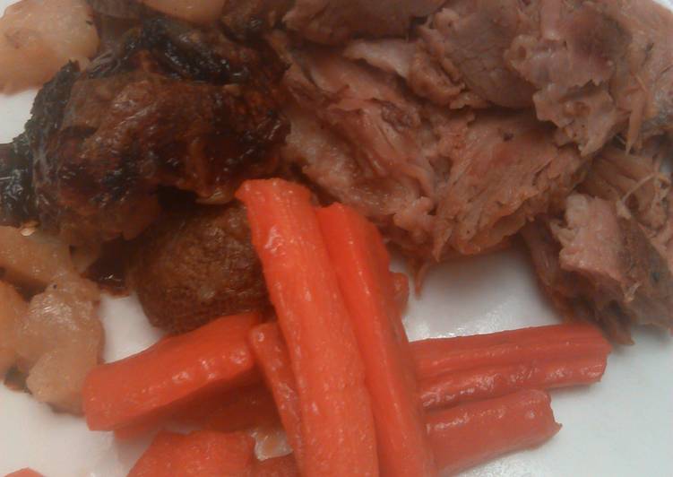 Recipe of Super Quick Homemade Pork roast dinner