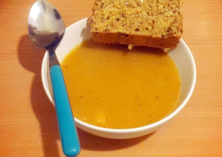 Tasy Root Vegetable Soup with Irish Soda Bread