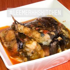 A picture of Catfish pepper soup.