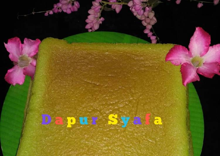 Cara Bikin Ogura Pandan sederhana dan enak