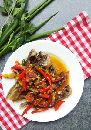 Foto resep Ikan Ekor Kuning sambel Tauco