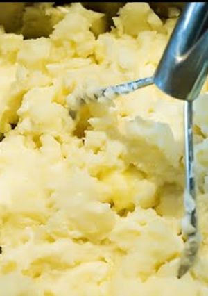 A picture of No butter mash.