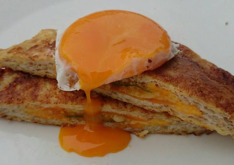 Recipe: Perfect French Toast With Cheese Filling
