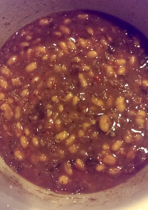 A picture of Great Northern Bean Soup (Crockpot).