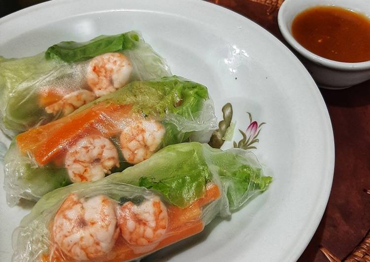Resep Vietnamese Spring Roll, Bisa Manjain Lidah