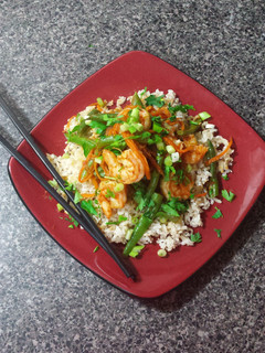 A picture of Thai Shrimp and Green Bean Curry.