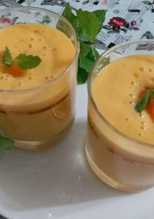 A picture of Mango shake.