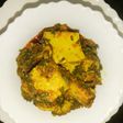 Egg and Spinach curry