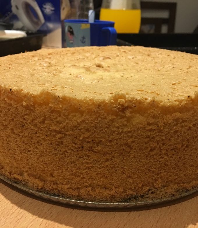 Una foto de Bizcochuelo básico para tortas
