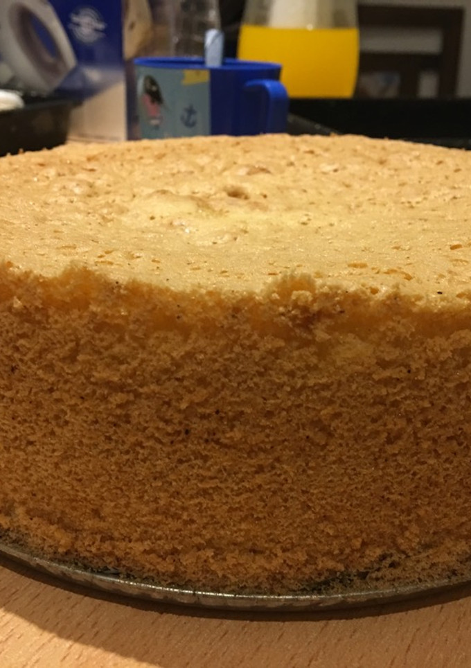 Una foto de Bizcochuelo básico para tortas