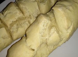 Una foto de Pan flauta vegano