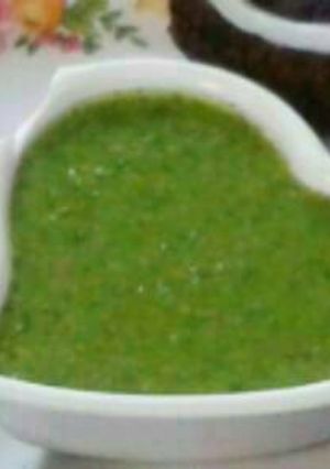 A picture of Sepu chutney (sowa).