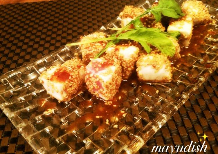 Recipe of Favorite Tuna Steak with Korean Sauce