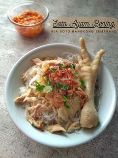 Foto resep Soto Ayam Bening ala Soto Bangkong Semarang