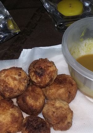A picture of Deep Fried Apple-atoes.
