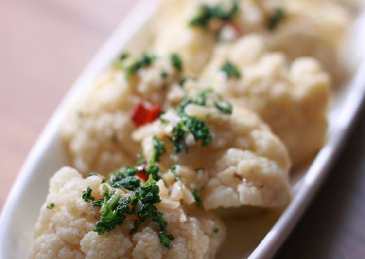 Recipe: Perfect Cauliflower Aglio, Olio e Peperoncino