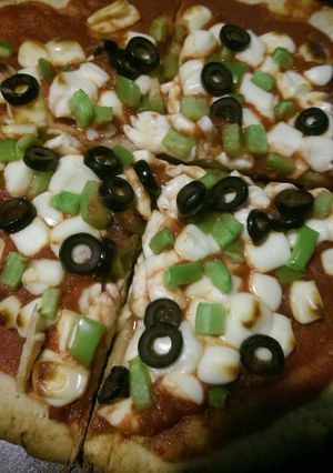 A picture of Gluten Free PIZZA!!!.