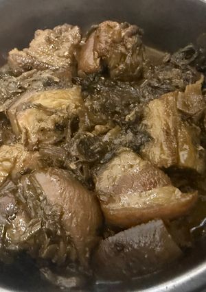 家常梅乾扣肉 的食譜成品照片