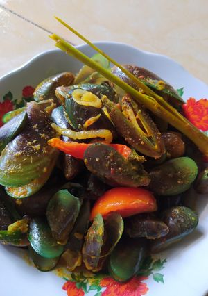 Foto resep Kerang ijo kuah pedas