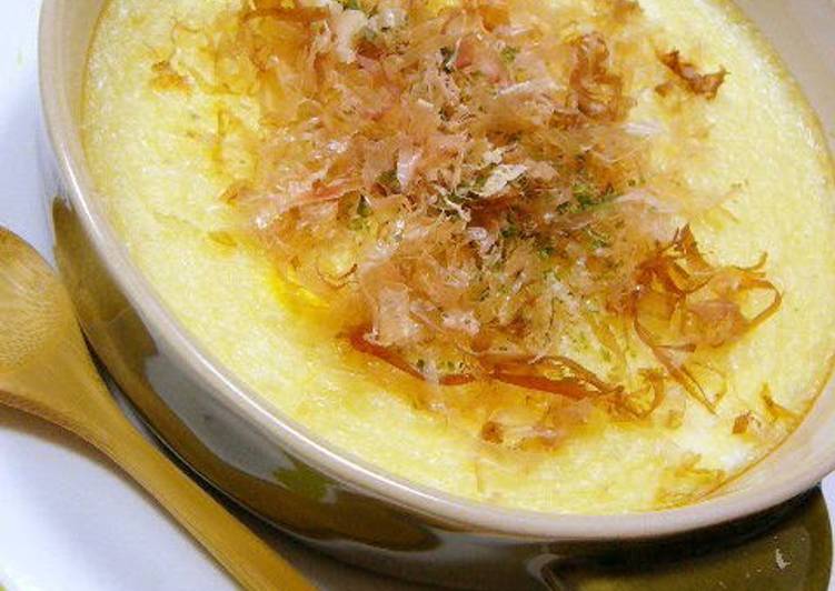 Recipe of Quick Oil-Free Japanese Style Yam-Imo (Yam Potato) Gratin