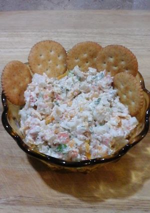 A picture of Imitation Crab Salad.