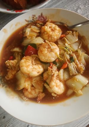 Foto resep Udang Saus Tiram Pedas Manis