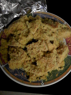 A picture of Cornbread for dressing.