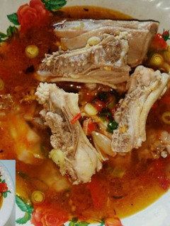 Foto resep Tulang ayam kuah pedas