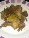 Pigeon Fricassee
