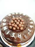 Puding Coklat Vla 24cm + Lebihan