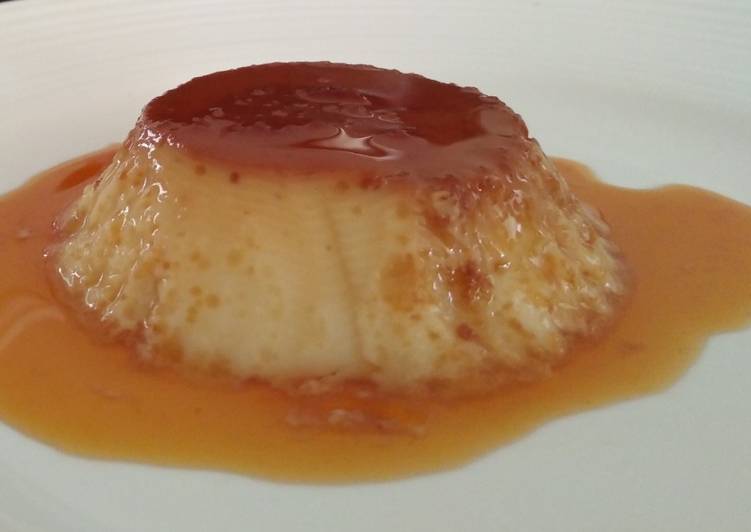 Steps to Prepare Any-night-of-the-week Crème Caramel