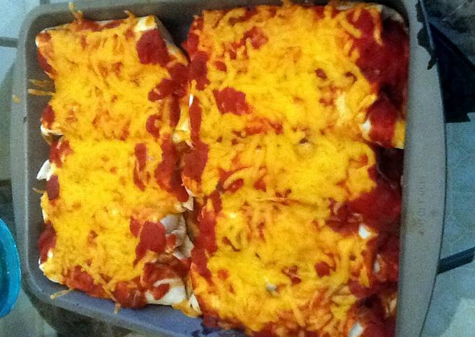 Recipe of Homemade Chicken Enchiladas