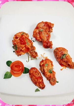 A picture of Buffalo wings.