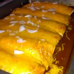 A picture of Encheritos, just like Taco Bell.
