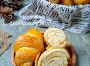 Gambar croissant cream